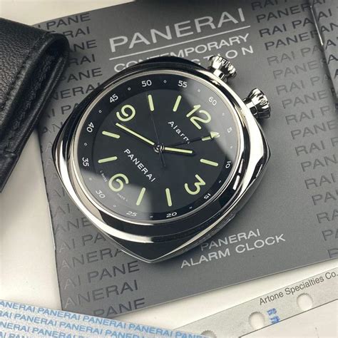 panerai quartz travel alarm clock|PAM 173 Panerai Travel Alarm Clock .